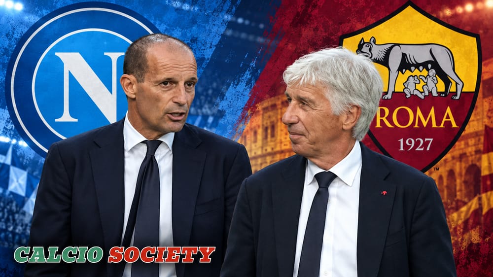 Eleven Labs Allegri Gasperini Napoli Roma